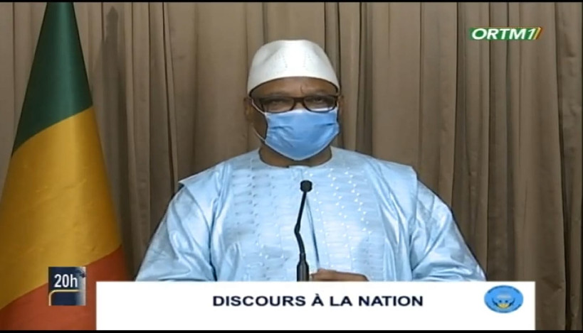 Coronavirus au Mali: IBK annonce 500 milliards de FCFA et « la possibilité d’isoler Bamako »