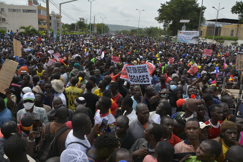 Mali : pour obtenir la démission du chef de l’Etat, le M5-RFP appelle à la désobéissance civile