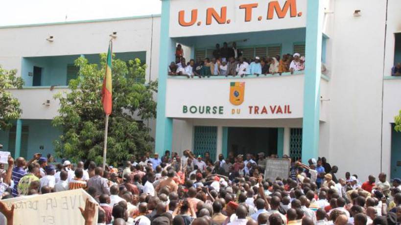 Grève de l’UNTM, « la démonstration de force » des militants