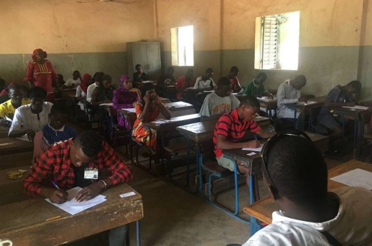 DEF : des candidats logés dans les centres d‘examen à Kati