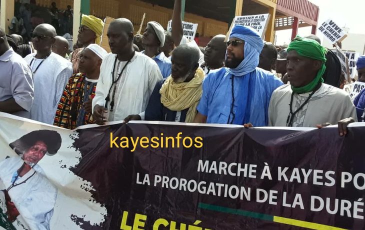 KAYES : des adeptes du Chérif Bouyé réclament la prolongation de la transition