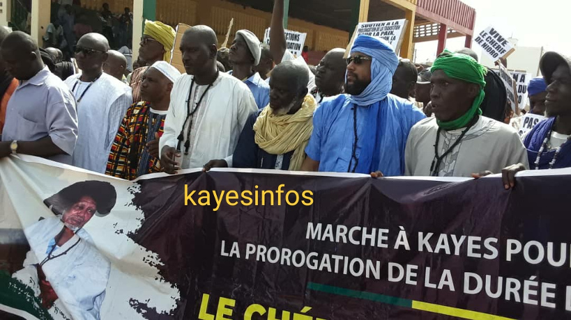 KAYES : des adeptes du Chérif Bouyé réclament la prolongation de la transition