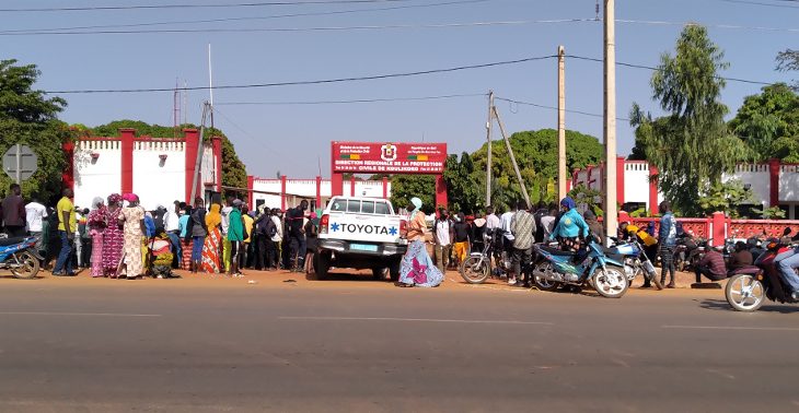 Protection civile : la visite corporelle des candidats en cours à Koulikoro