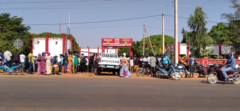 Protection civile : la visite corporelle des candidats en cours à Koulikoro