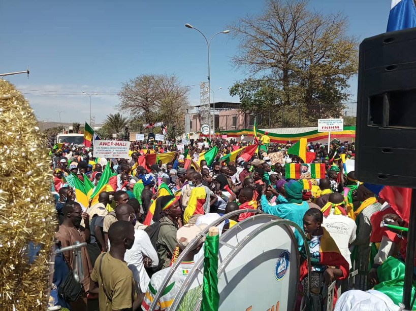 Mobilisation à Kita : les manifestants appellent au calme et à la solidarité