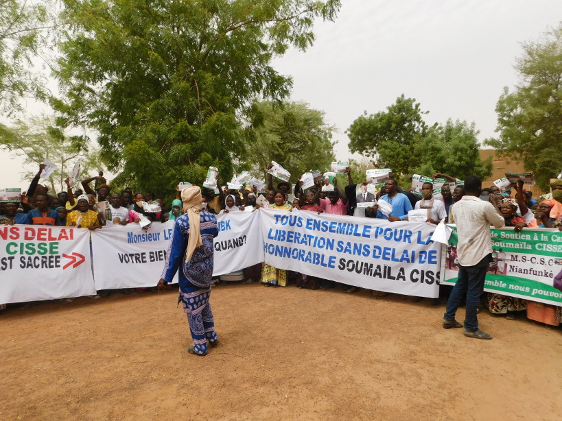 NIAFUNKE : marche pour demander la libération de Soumaila Cissé