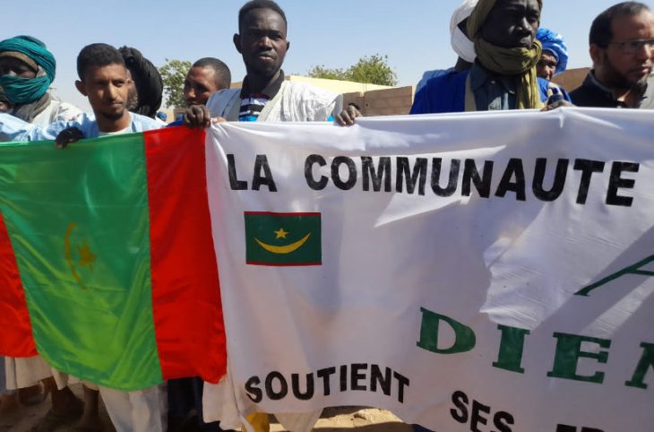 A Nioro du Sahel, des mauritaniens manifestent contre les sanctions de la CEDEAO
