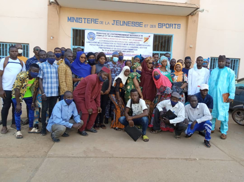 KAYES : des jeunes entrepreneurs formés en gestion d’entreprise et en éducation financière