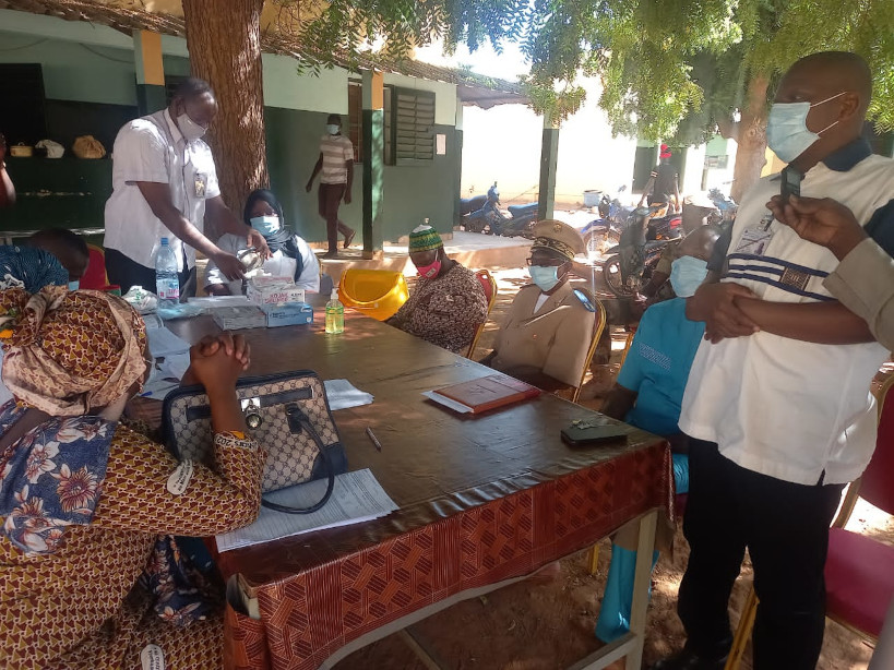 BANAMBA : lancement de la campagne de vaccination contre la COVID-19