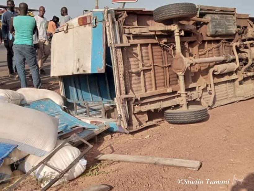 Un accident de la circulation fait 1 mort et 6 blessés à Koulikoro