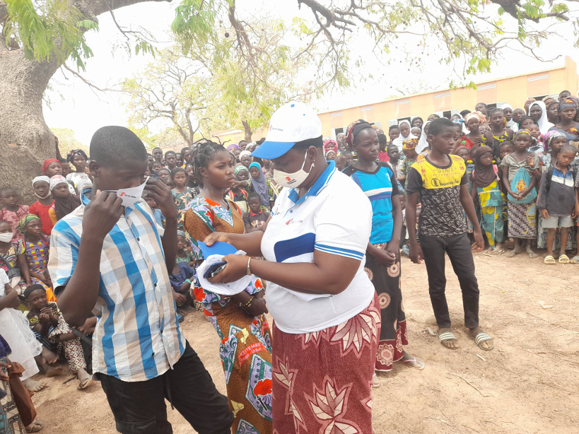 YOROSSO : sensibilisation de proximité contre la covid-19