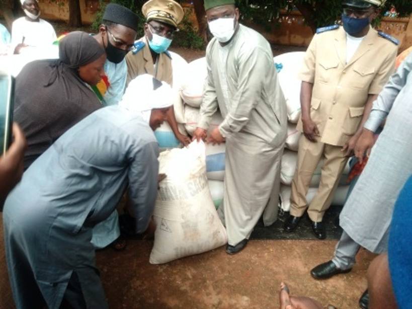 Koutiala : soutien alimentaire aux déplacés