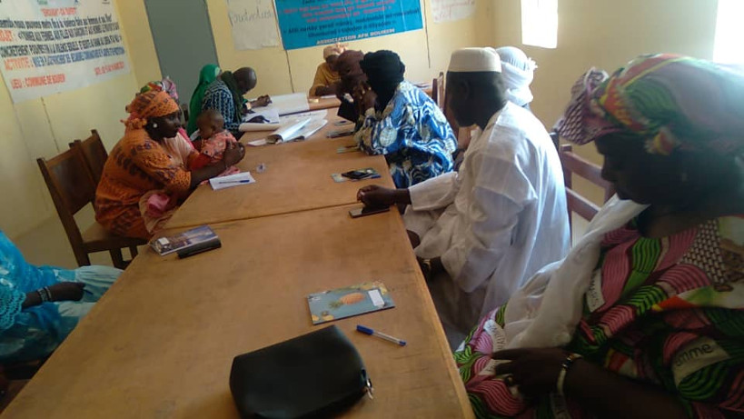 BOUREM : les membres du  Réseau de plaidoyer du comité de paix bénéficient d’une formation