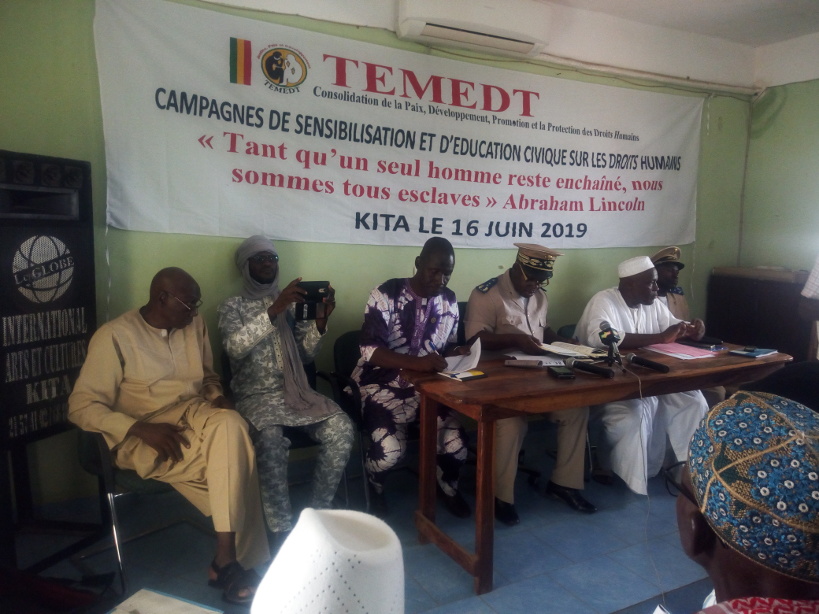 KITA : rencontre d’échange sur les pratiques de l’esclavage au Mali