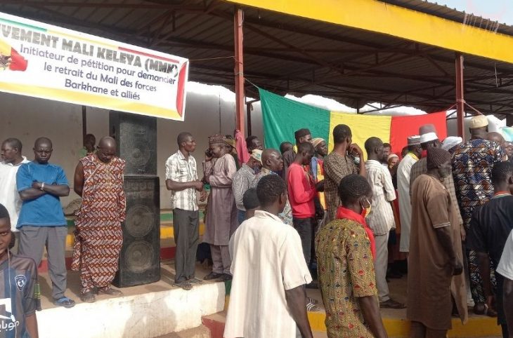 Marche de soutien à la transition à Ségou