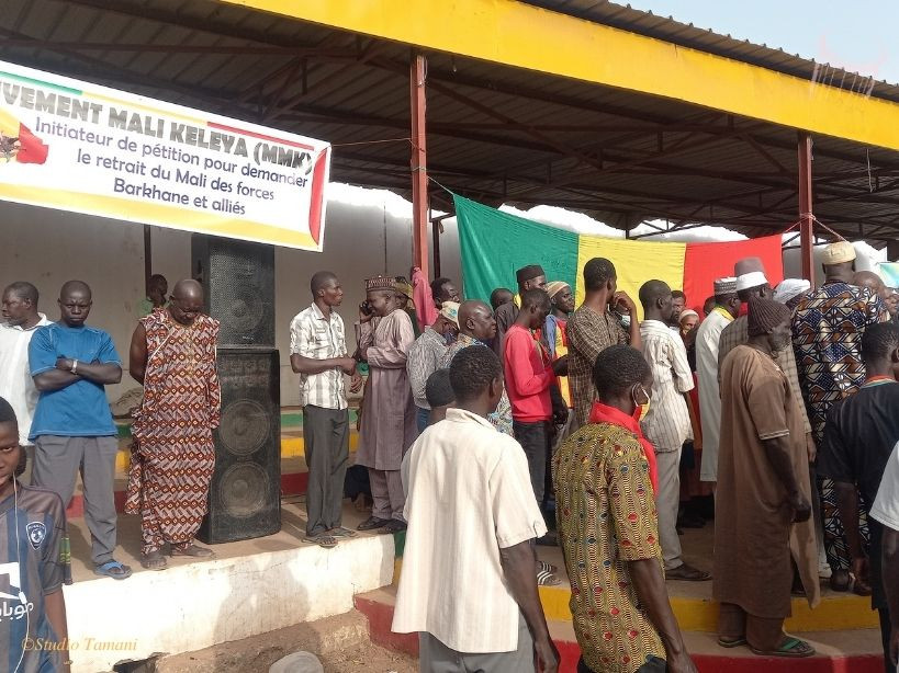 Marche de soutien à la transition à Ségou