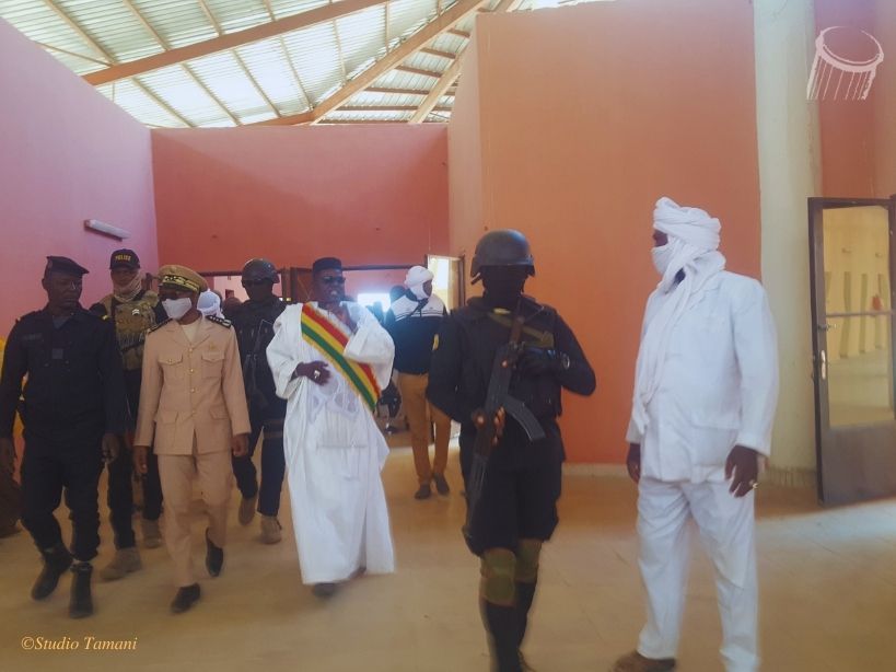 Visite du gouverneur de Tombouctou pour s’enquérir de l’avancement des travaux de la gare routière