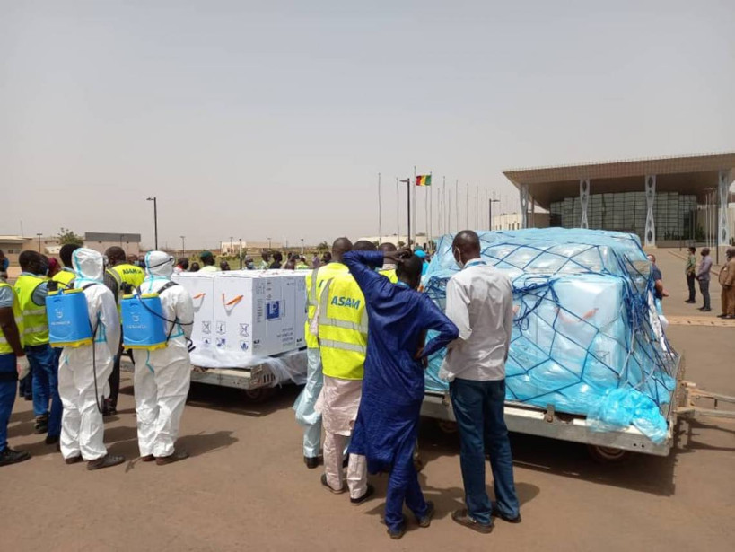 ACTU-COVID : 40 mille doses du vaccins « essai Solidarité » remis au Mali