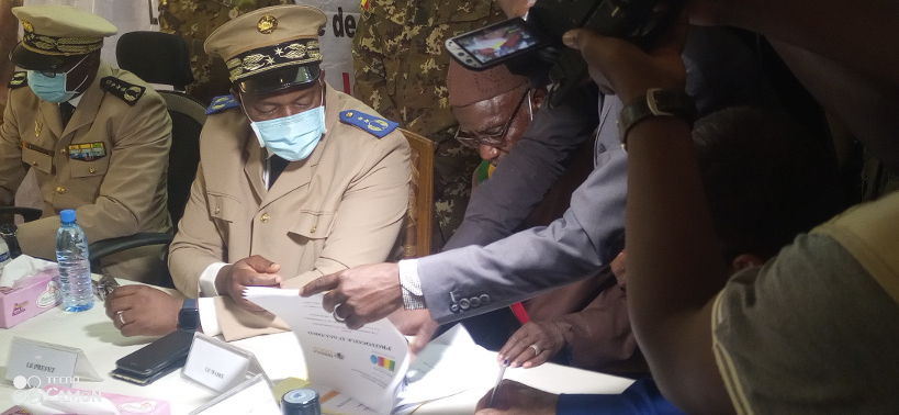 Yanfolila : signature d’un accord entre une société minière et les autorités locales