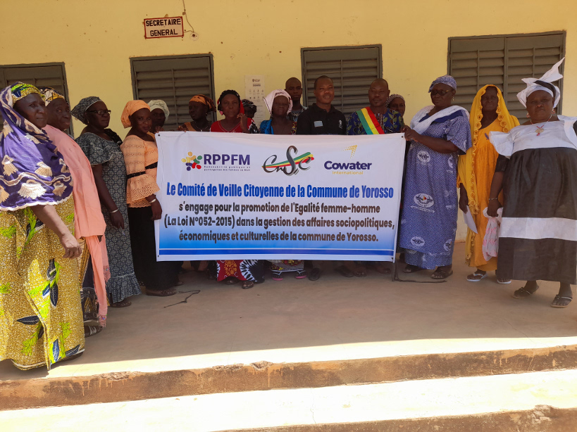 Yorosso : rencontre d’échanges sur la promotion du genre et l’accès aux postes nominatifs et électifs