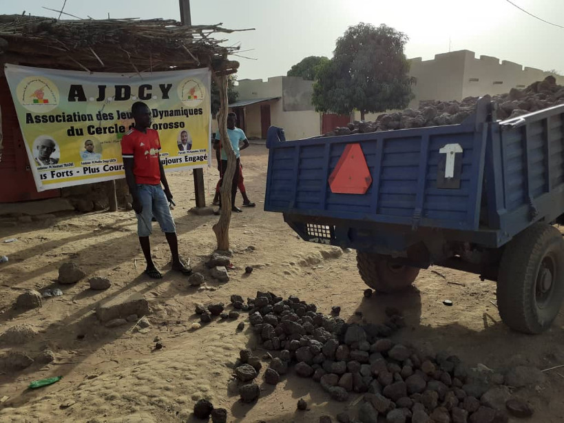 YOROSSO: la rue principale en voie de réhabilitation