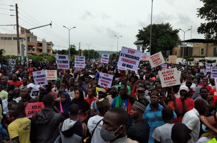 Nouveau rassemblement du M5-RFP : « IBK et son régime doivent dégager ! »