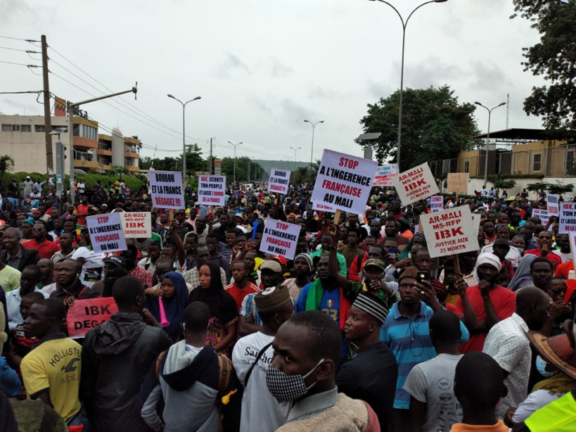 Nouveau rassemblement du M5-RFP : « IBK et son régime doivent dégager ! »