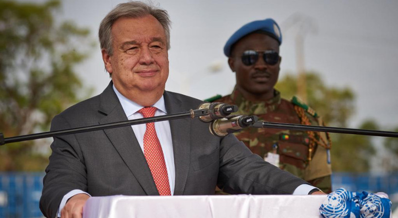 Elections, paix et sécurité : les trois priorités de Guteres au gouvernement malien