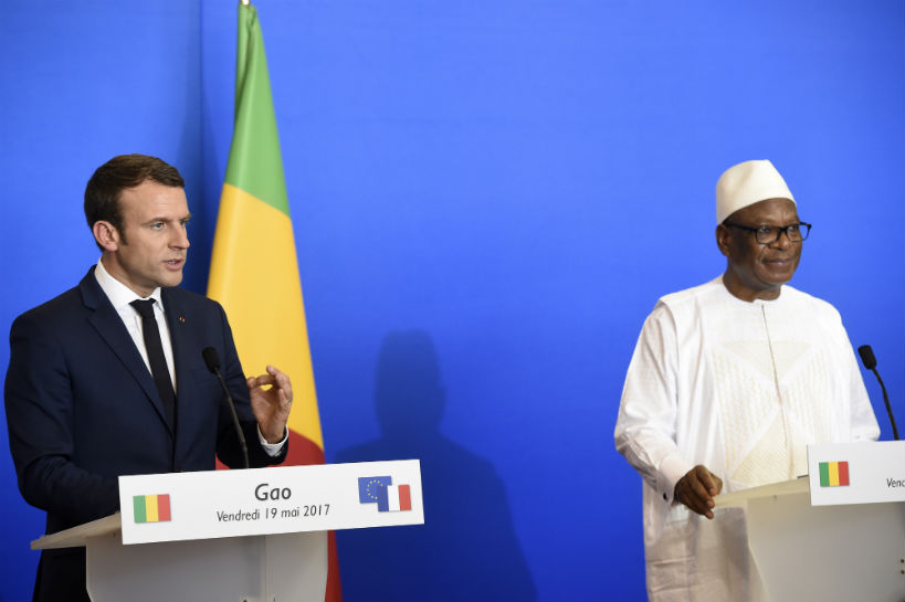 Au Mali Emmanuel Macron réaffirme l’engagement de la France au Sahel
