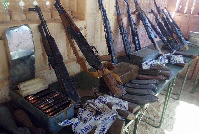 Important dépôt d’armes et de munitions découvert  dans le  centre-ville de Tombouctou