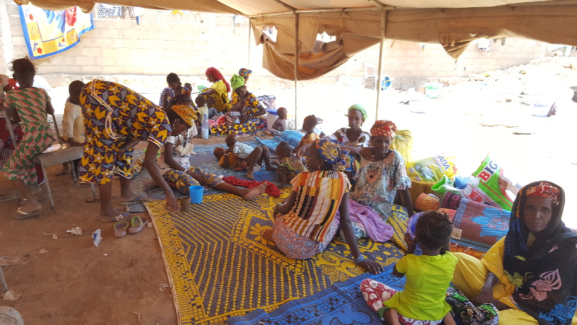 Conflit inter-communautaire à Koro : arrivée d’une centaine de déplacés à Bamako