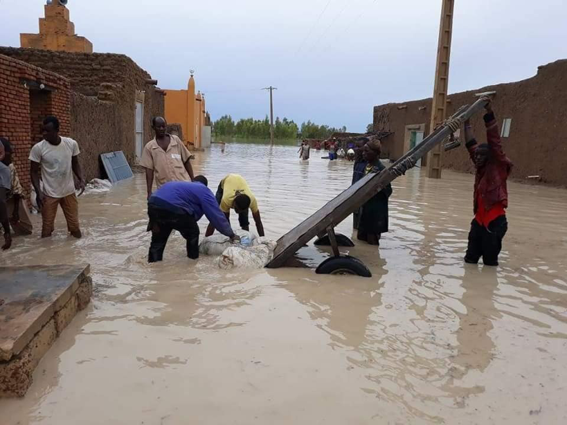 Nord du Mali : Plusieurs localités sous les eaux de pluie.