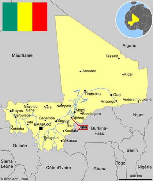 A Ouan : un présumé terroriste appréhendé par les services de sécurité du Mali