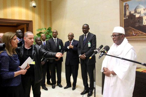 IBK à Alger « cet accord est un modèle de réconciliation et de paix »