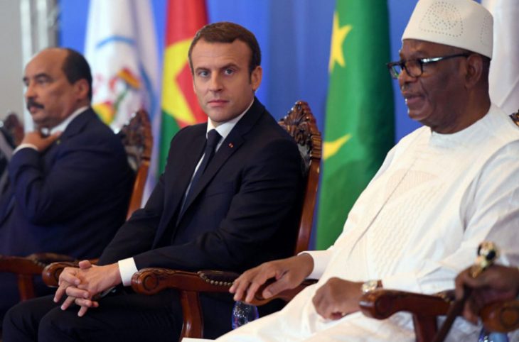 Le président Macron promet son soutien au G5 Sahel