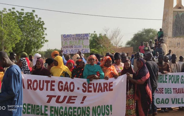 Manifestations pour la route : compromis à Tombouctou, Gao et Ménaka maintiennent la pression